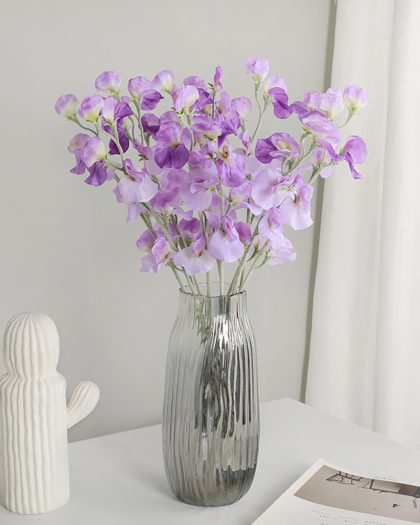 Artificial Flower Bouquet Silk Sweet Pea Artificial Plant